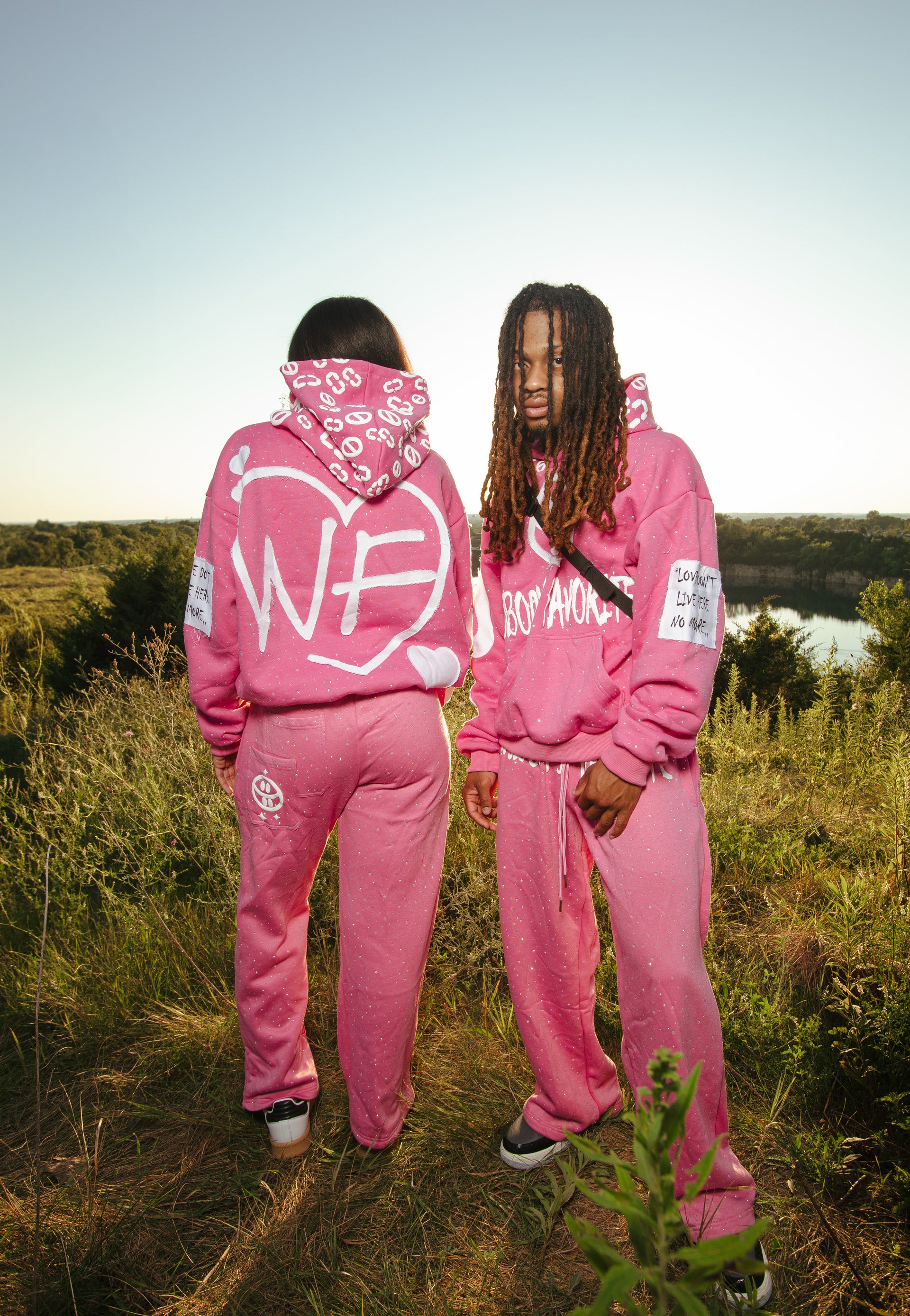 Fuschia Frostbite Hoodie