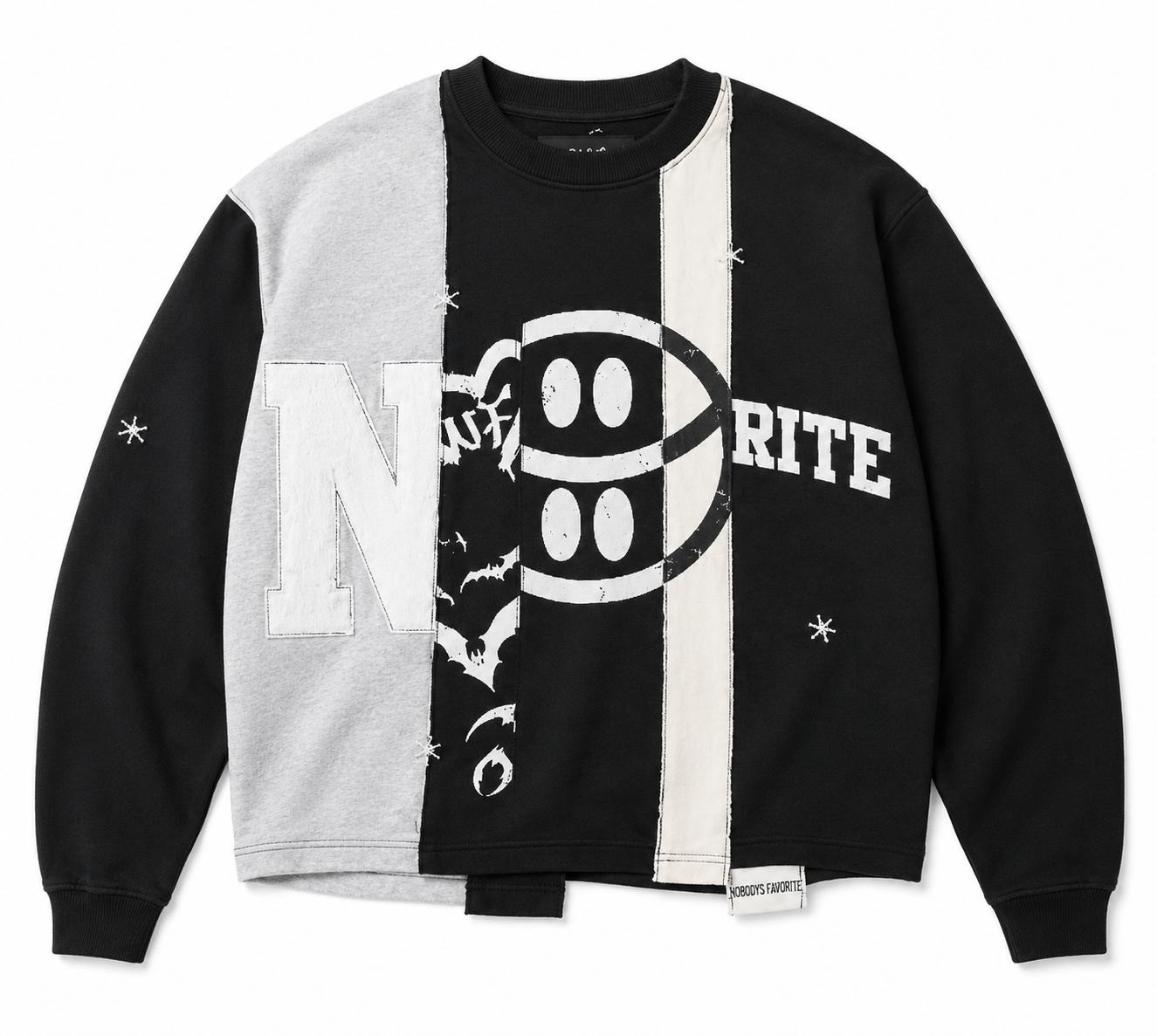 Fragmented long sleeve