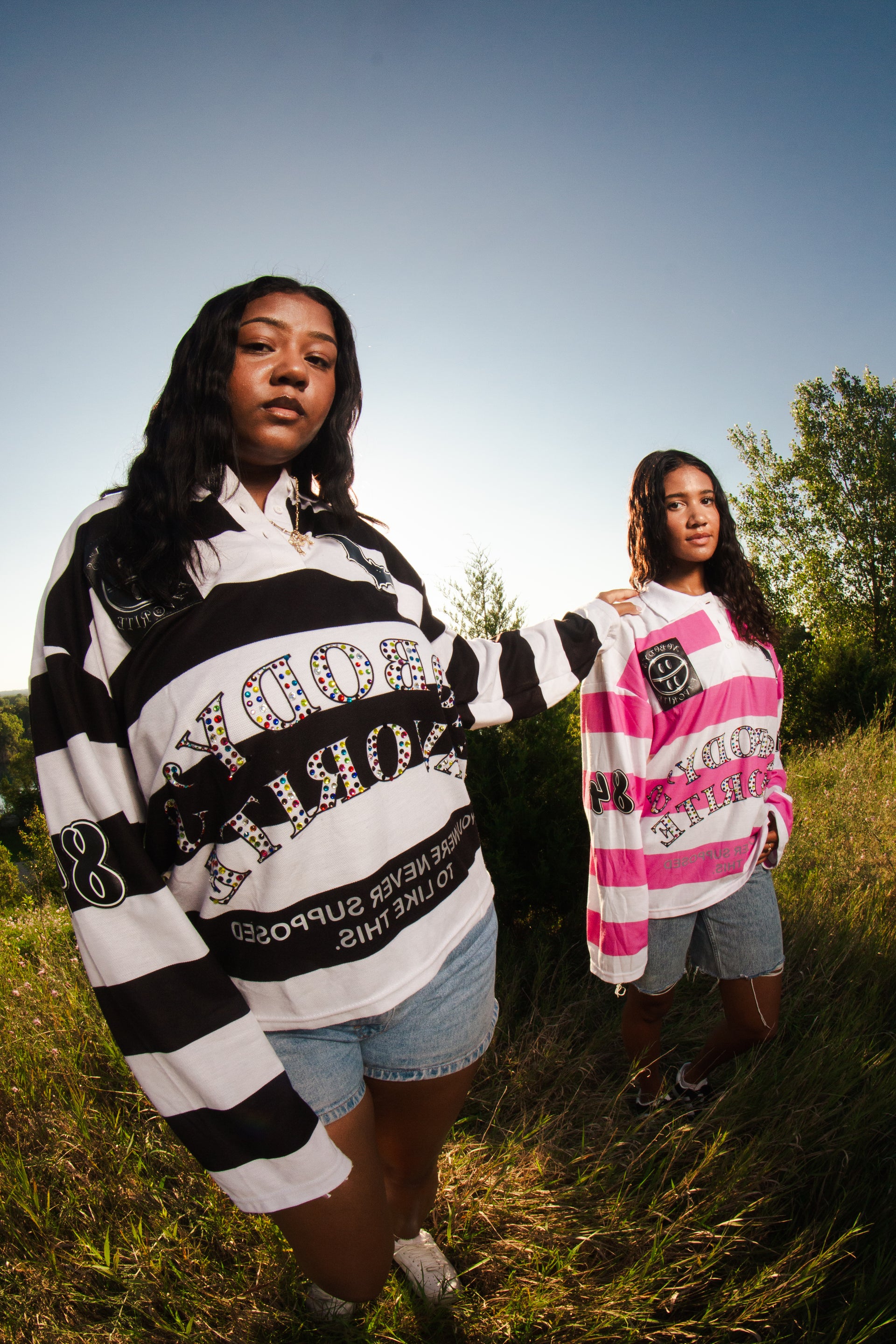 Pink Rose Gemstone Polo