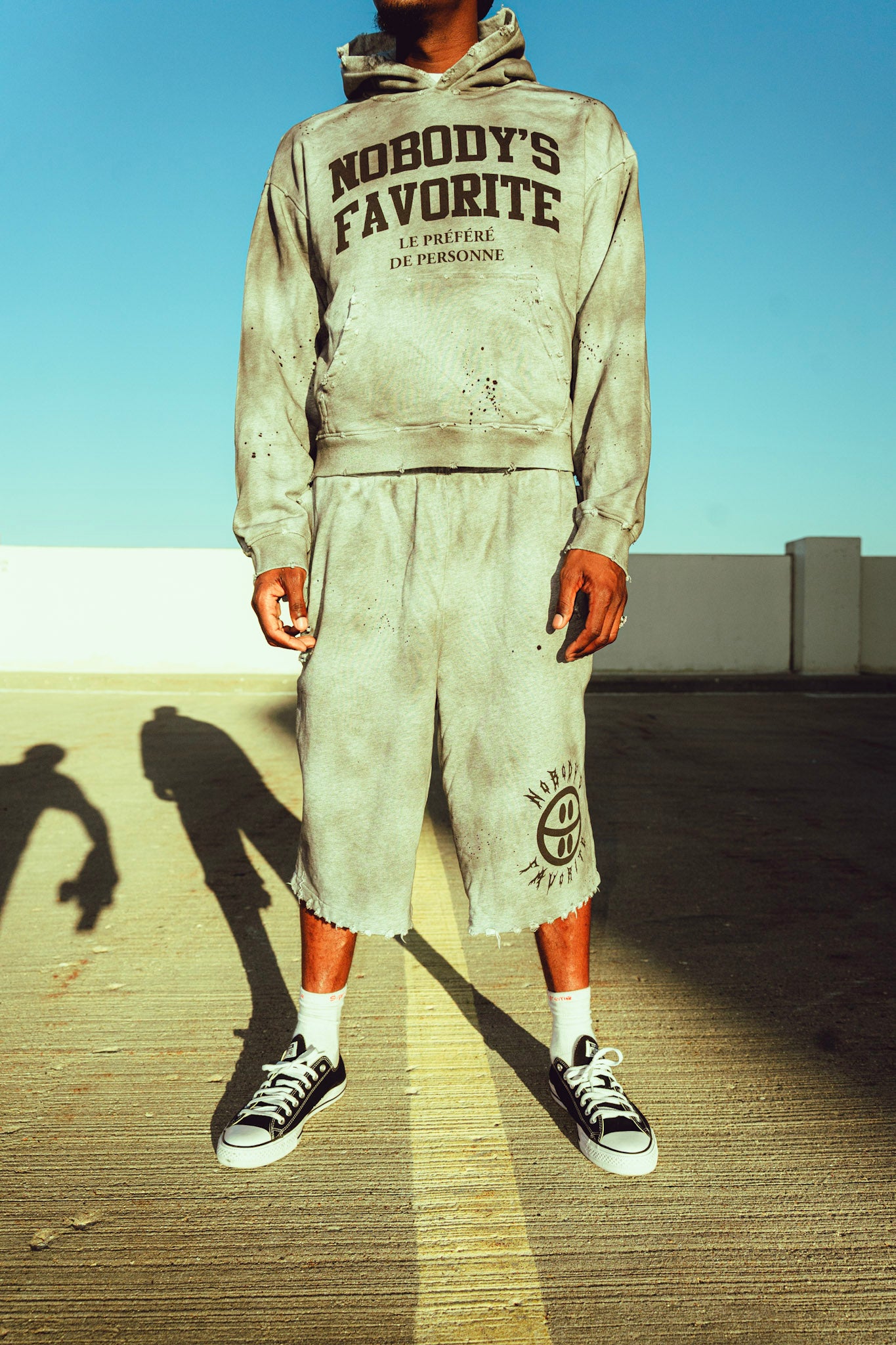 Concrete Jungle 3/4 shorts