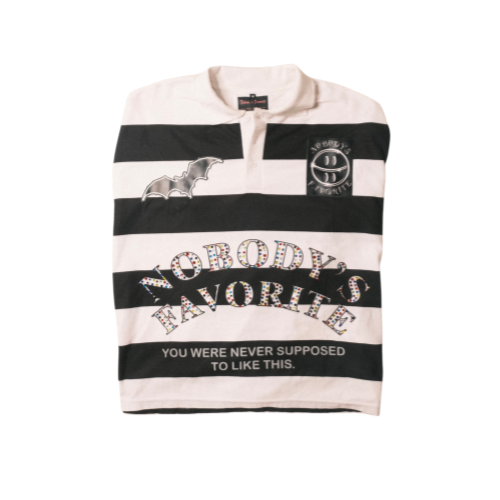 Black & White Gemstone Polo